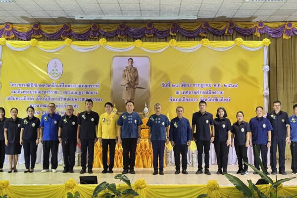สำนักงานเศรษฐกิจการเกษตรที่ 1 ออกหน่วยบริการคลินิกเศรษฐกิจการเกษตร จังหวัดเชียงใหม่ ในงานคลินิกเกษตรเคลื่อนที่ในพระราชานุเคราะห์ สมเด็จพระบรมโอรสาธิราชฯ สยามมกุฎราชกุมาร ไตรมาสที่ 4 ปีงบประมาณ 2568