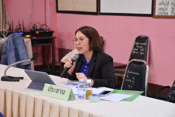 Office of Agricultural Economics Region 1 (OAE 1) organized a Focus Group Meeting on the Survey of Agricultural Household Socio-Economic Conditions under the Environmental Impact Prevention, Mitigation, and Monitoring Action Plan of the Mae Ta Chang Reservoir Project, Pa Daet Subdistrict, Mae Suai District, Chiang Rai Province, at the Coordination Center of the Pa Daet Subdistrict Headmen and Village Leaders’ Association, Mae Suai District, Chiang Rai Province.